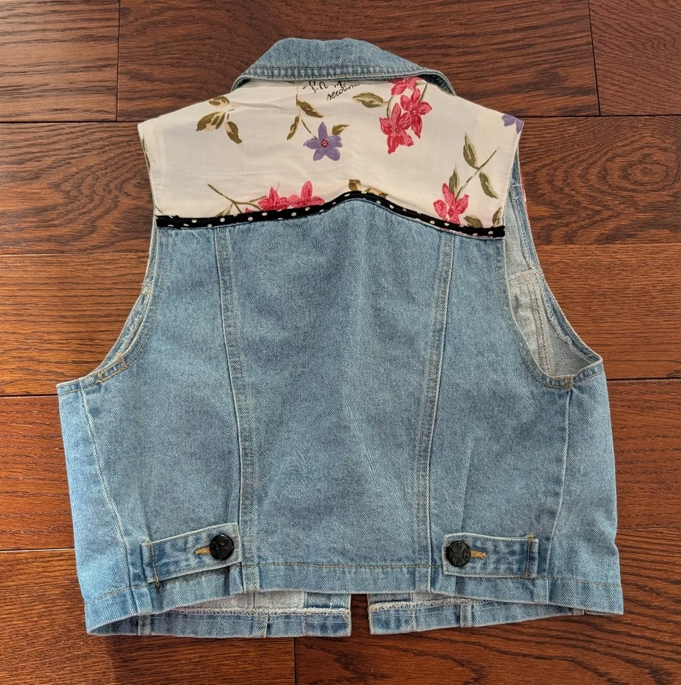 Romeo Romeo - Vintage Y2K Denim Vest Made in USA - Picture 2 of 6